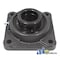 A & I Products 4 Bolt Flanged Bearing W/ Lock Collar, Re-Lubricatable 6" x6" x5" A-WGFZ28-I - alternate 2